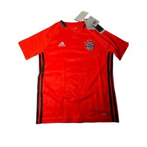 German‎ BAYERN Munchen FC Football Jersey Player Issue 2016 ADIDAS Youth S ~ NWT